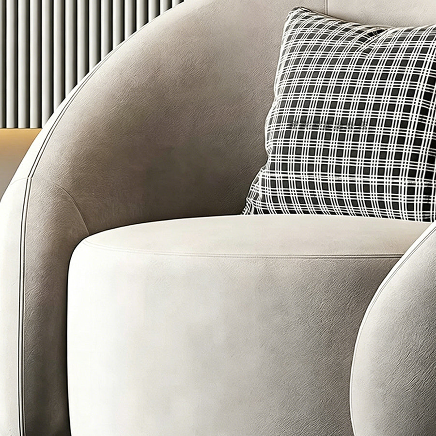Bertha Velvet Armchair, Single Sofa