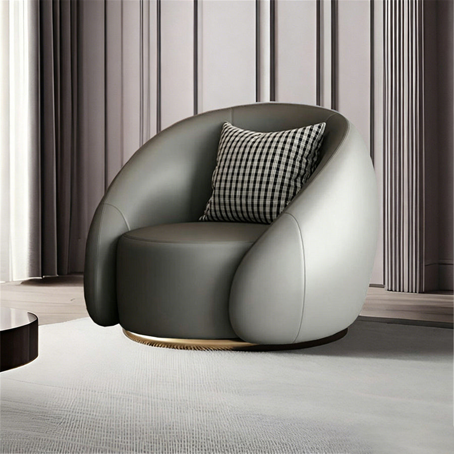 Bertha Velvet Armchair, Single Sofa