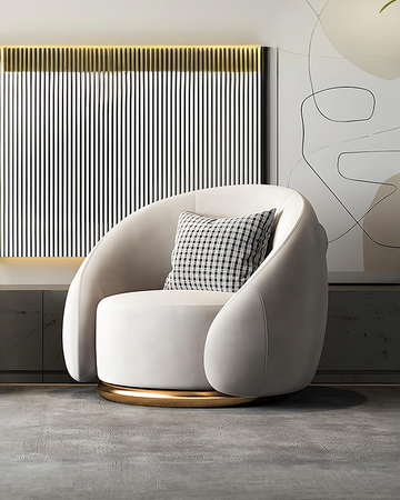 Bertha Velvet Armchair, Single Sofa