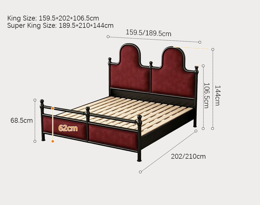 Betty King Size, Super King Size Bed