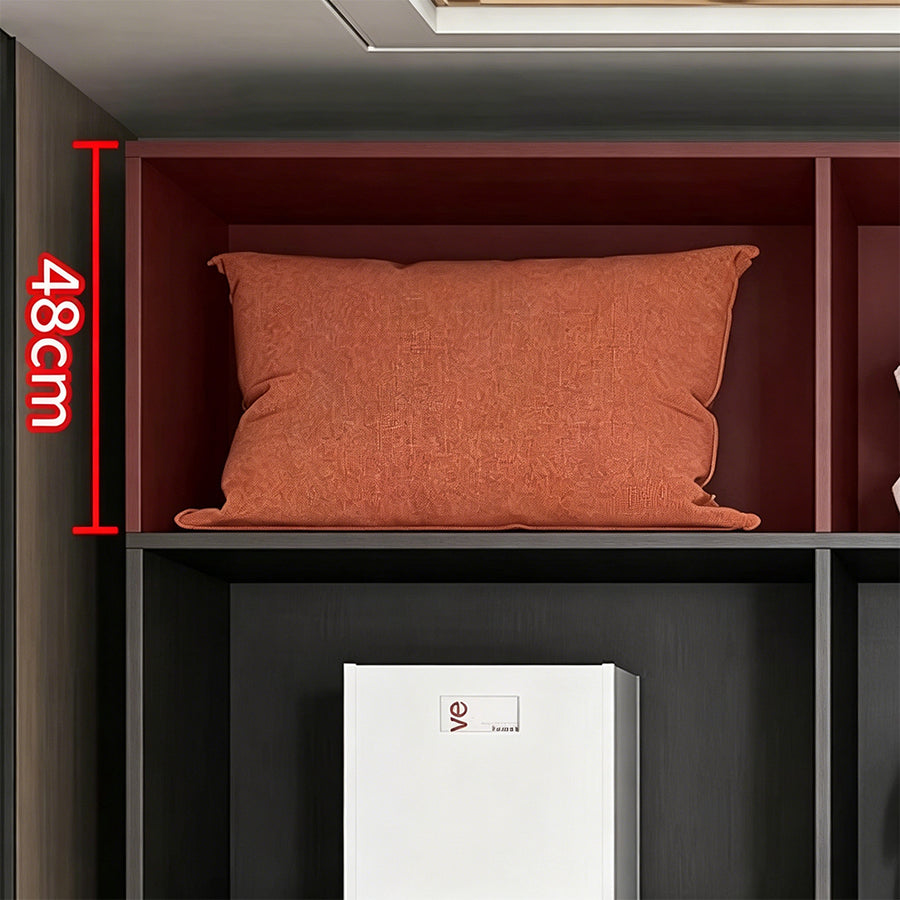 Bianchi Corner Wardrobe, L Shape Wardrobe With Dressing Table product image 8