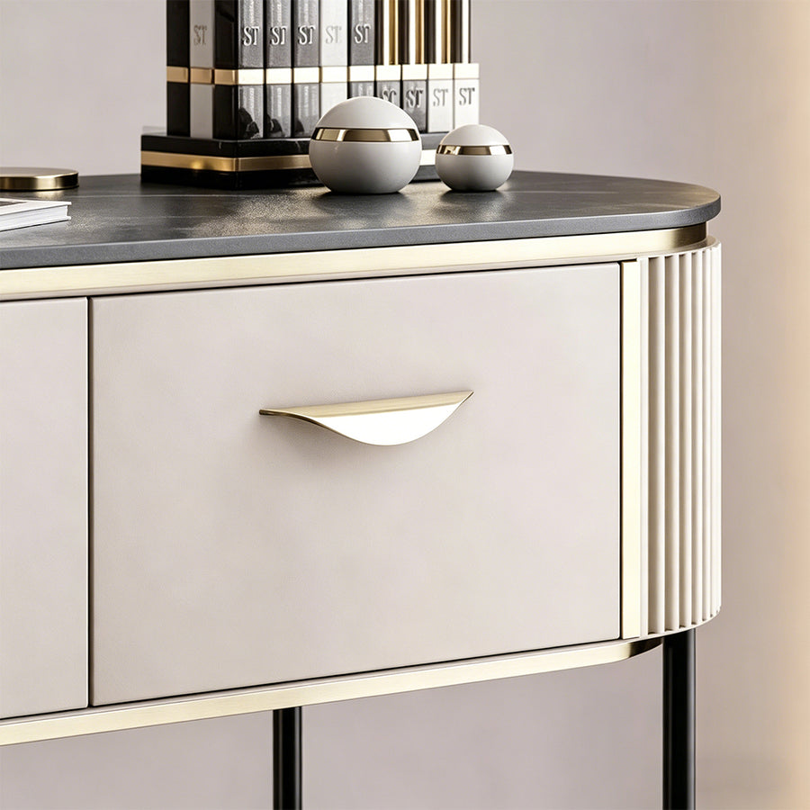 Boris Drawer Dressing Table with Mirror and Stool product image 7