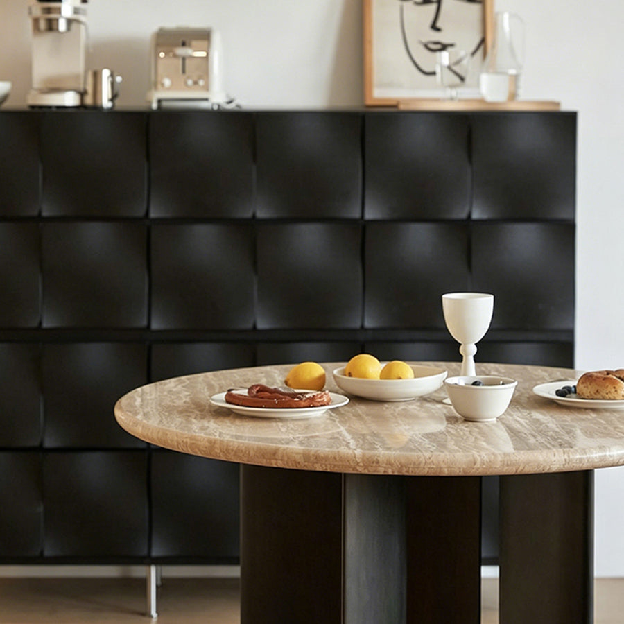Boulanger Round Dining Table for modern UK dining room