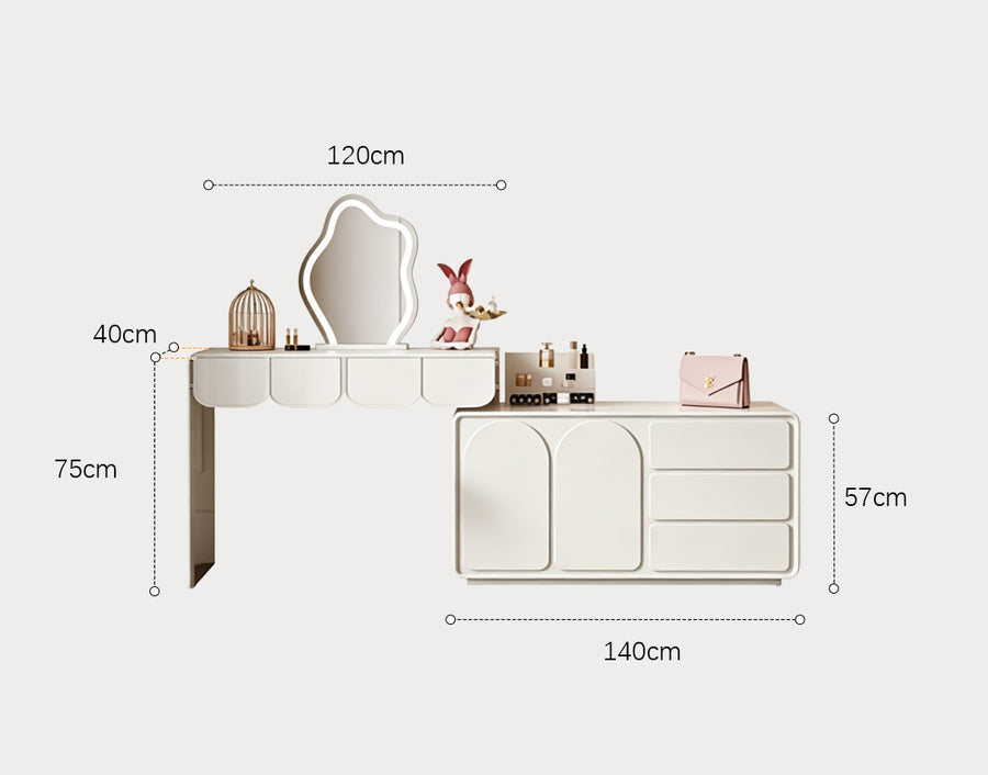 Brennan Dressing Table With Sideboard product image 10