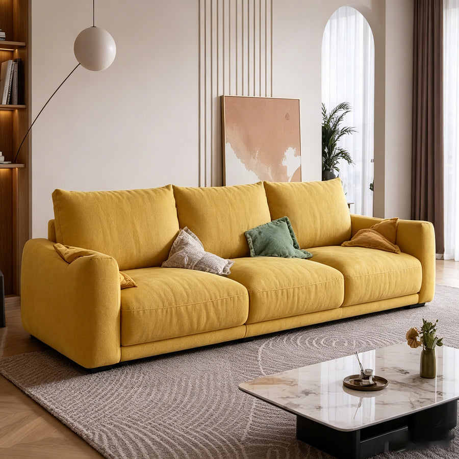 Caleb Modern Two Seater, Three Seater, Four Seater Sofa, Cotton Linen product image 9