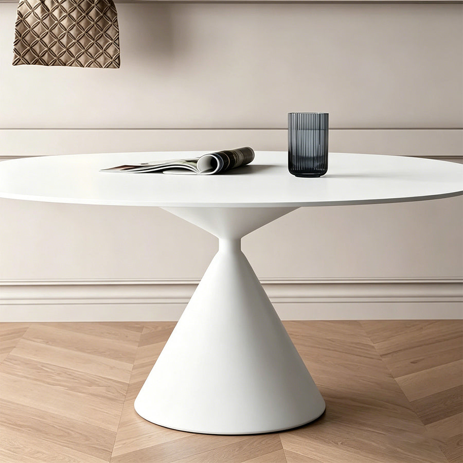 Calvin Cone Round Dining Table front view as a modern dining table
