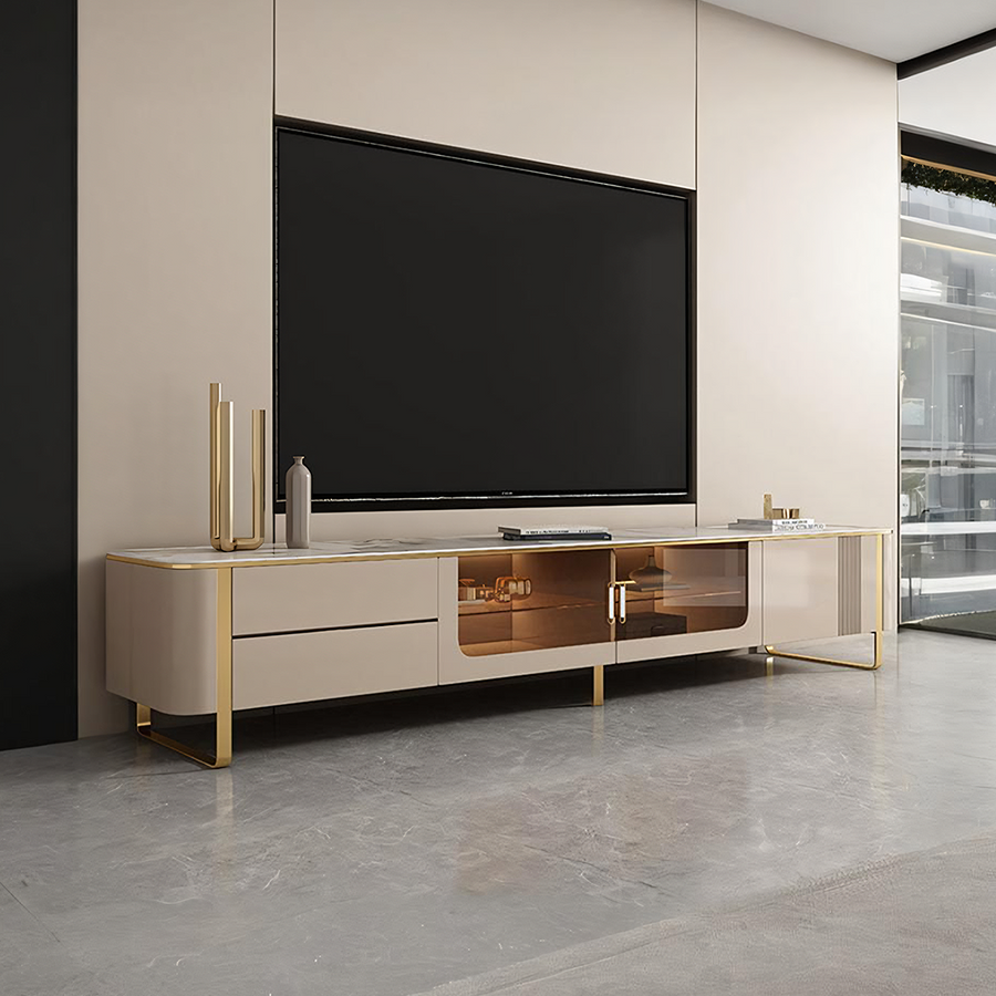 Carl TV Stand for modern UK living room