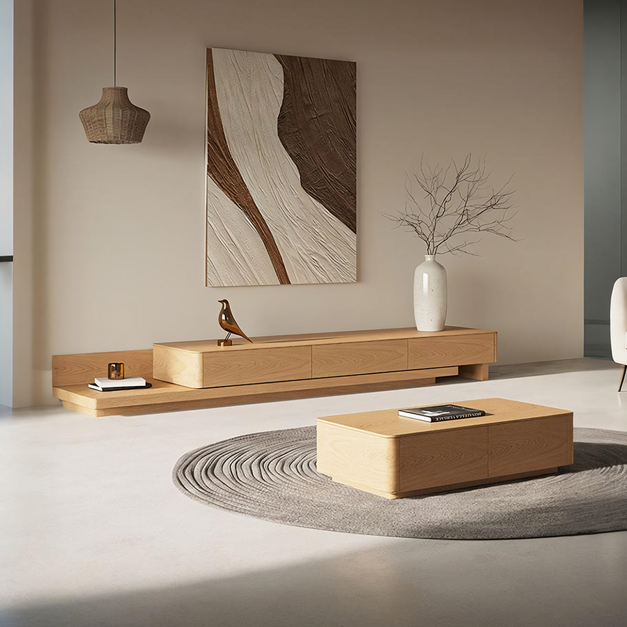 Cassarah TV Stand for modern UK living room