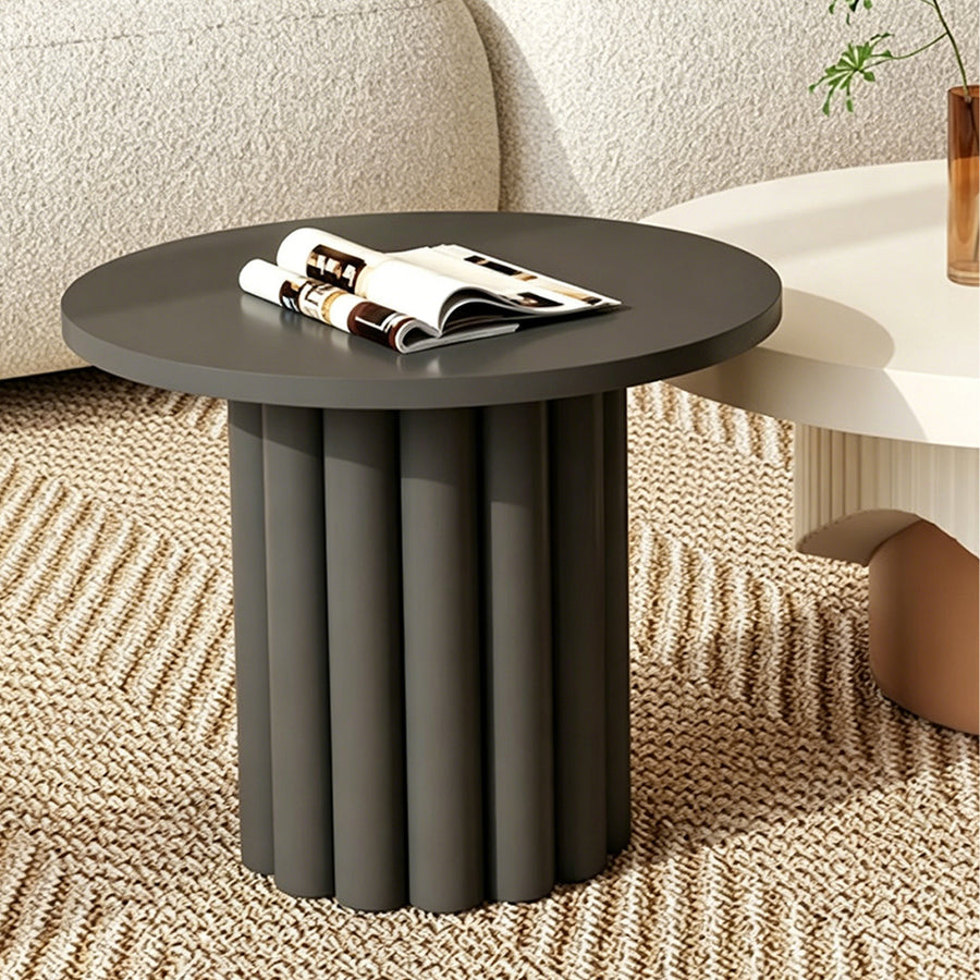 Cecily Living Room Set Round Nesting Coffee Table Set