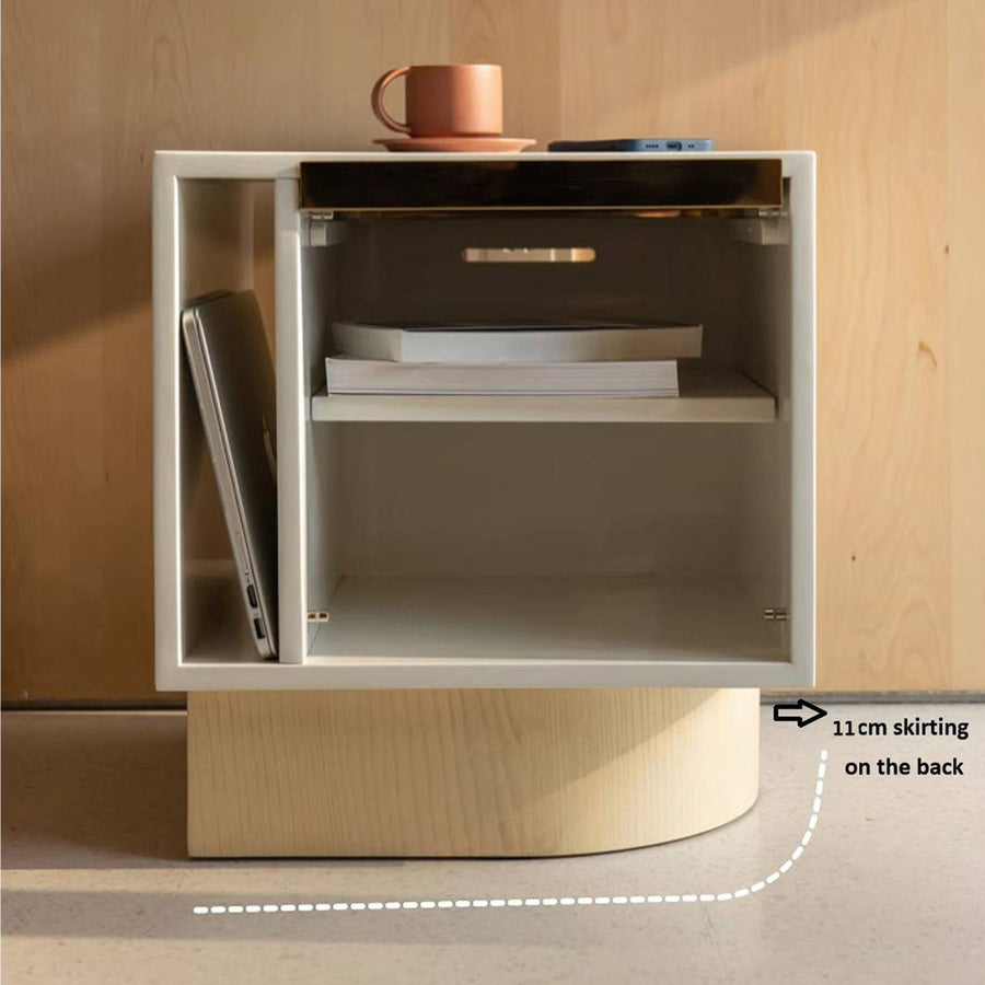 Chatterjee Bedside Table With Book Holder