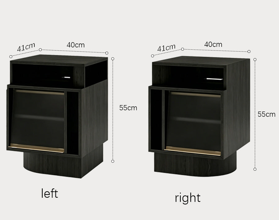 Chatterjee Bedside Table With Book Holder