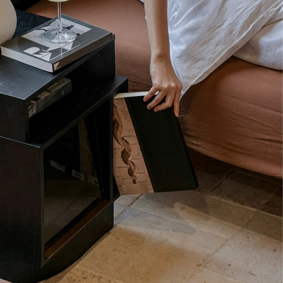 Chatterjee Bedside Table With Book Holder