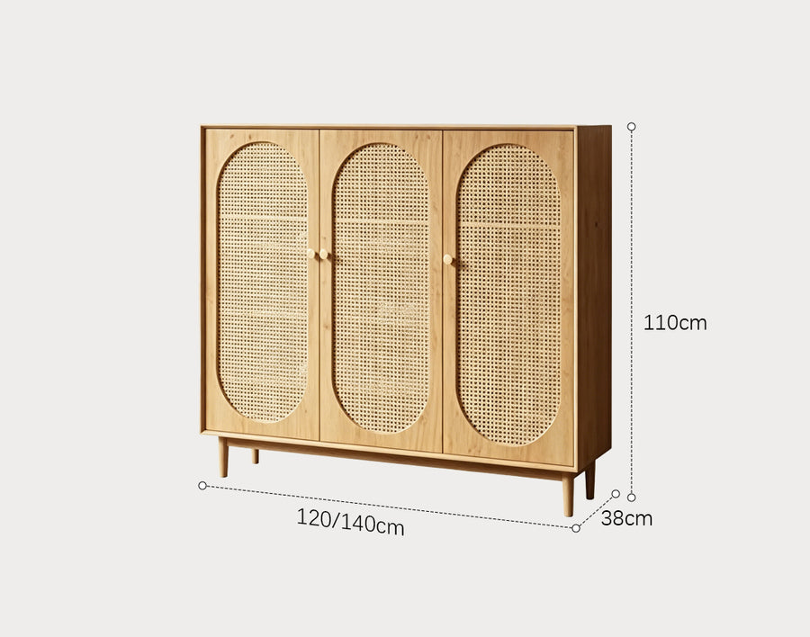 Cheryl Rattan Sideboard, Pine Wood