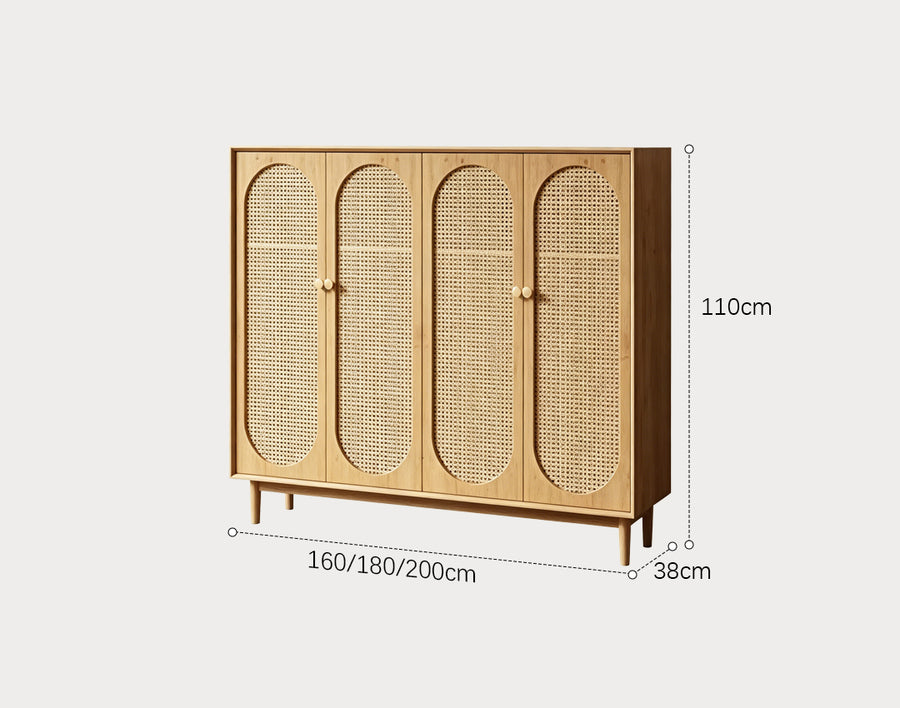 Cheryl Rattan Sideboard, Pine Wood