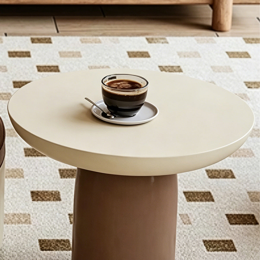 D'Angelo Round Coffee Table Set With Storage - d angelo round round coffee table UK