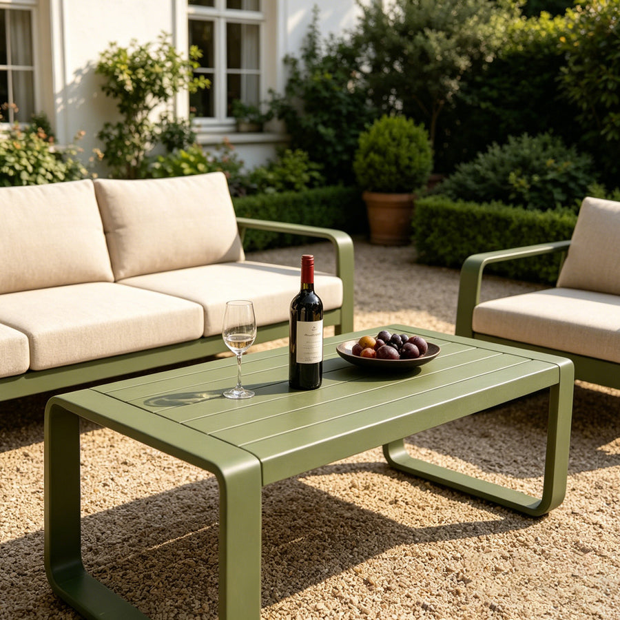 Moss Garden Sofa Set, Aluminium