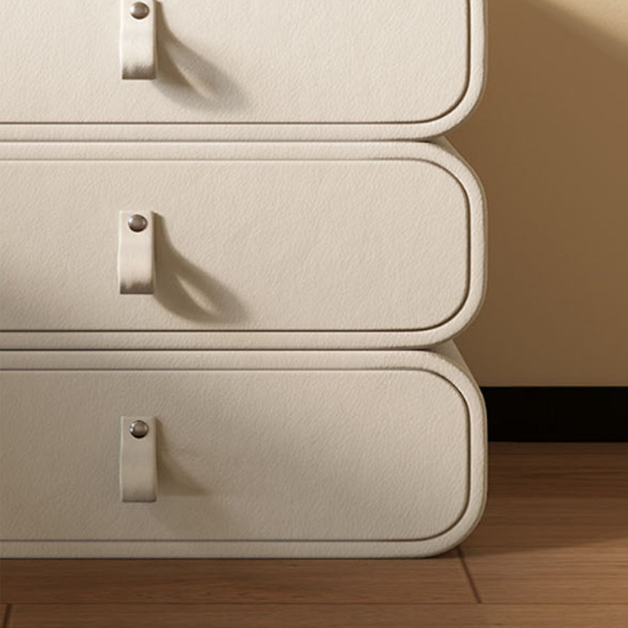 Darcie Bedside Table, Cream