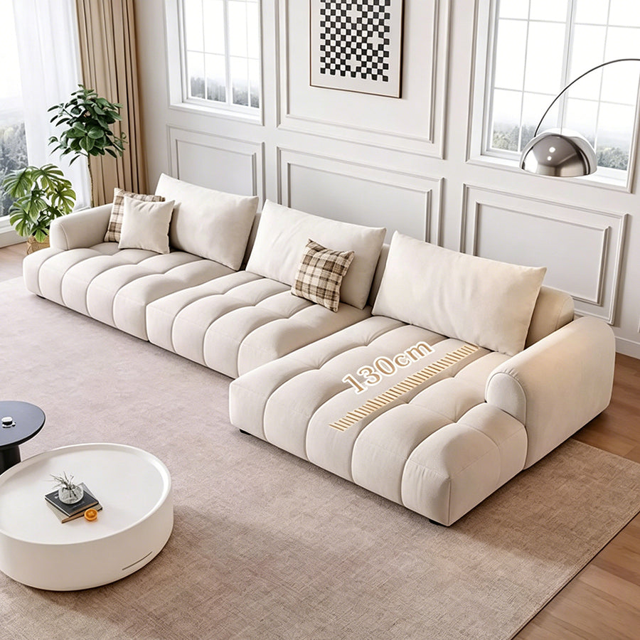 Delilah Violet Two Seater, Three Seater, Four Seater Sofa upholstery and cushion detail