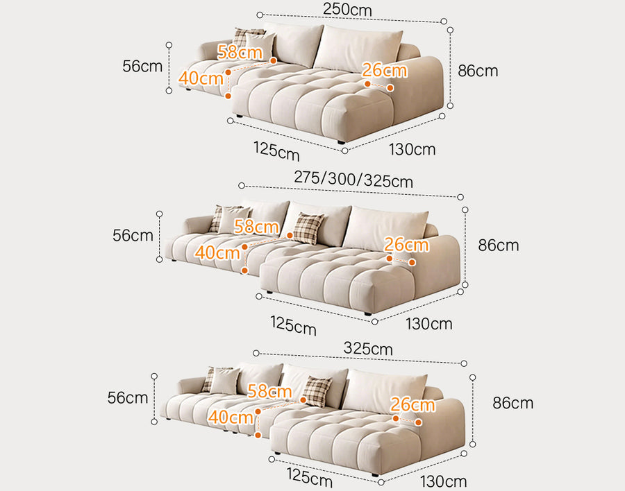 Delilah Violet Two Seater, Three Seater, Four Seater Sofa product image 12