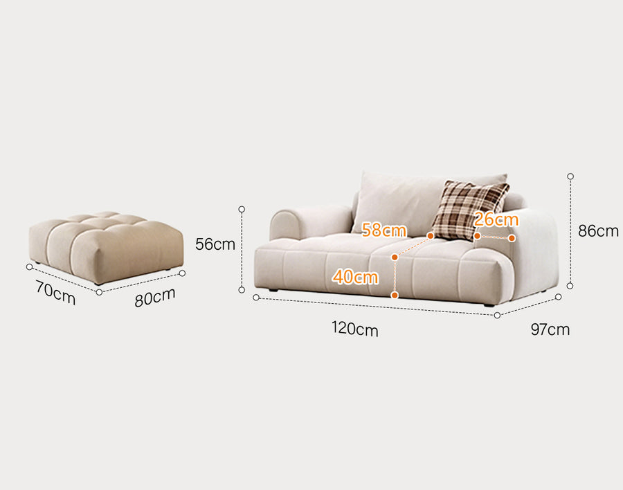 Delilah Violet Two Seater Corner, Three Seater Corner Sofa product image 11