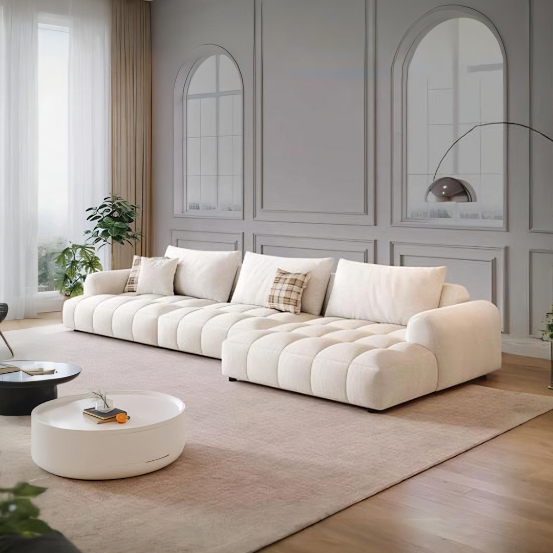 Delilah Violet Three Seater Corner Sofa for modern UK living room