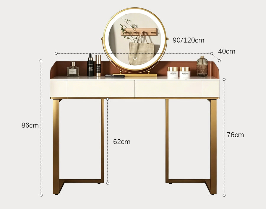 Denver Dressing Table, With Mirror product image 7