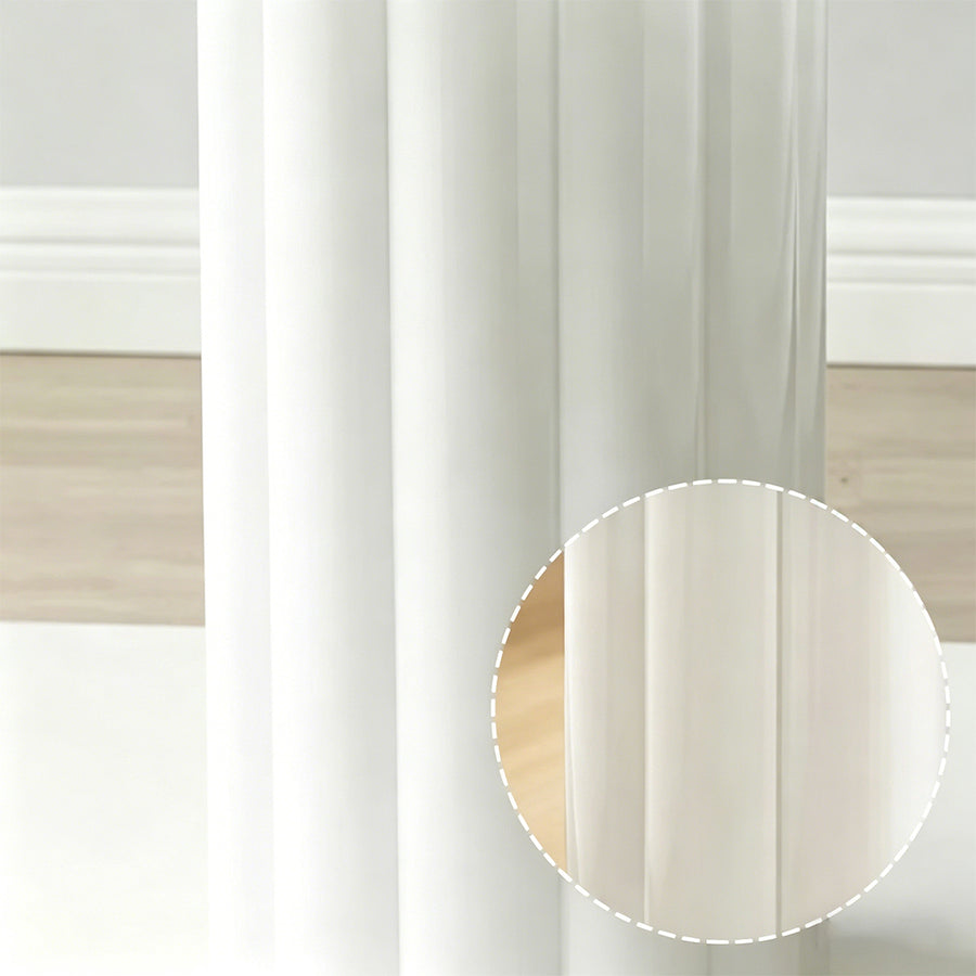 Derek Cylinder Side Table, White