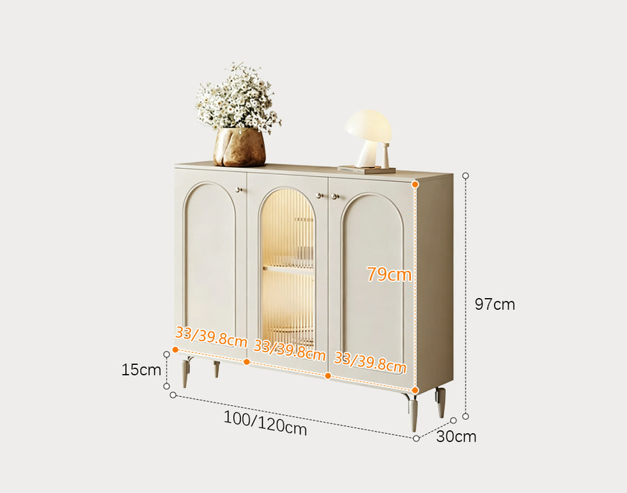 Dmitri Hallway Sideboard, White