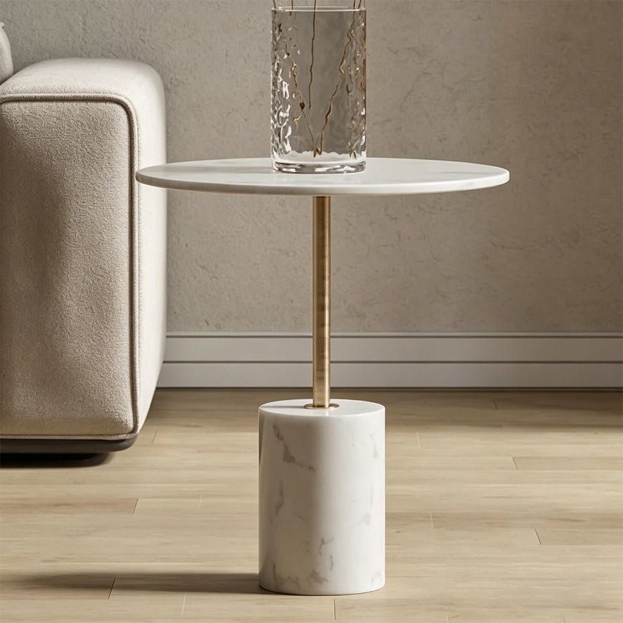 Dulcie Side Table, Marble