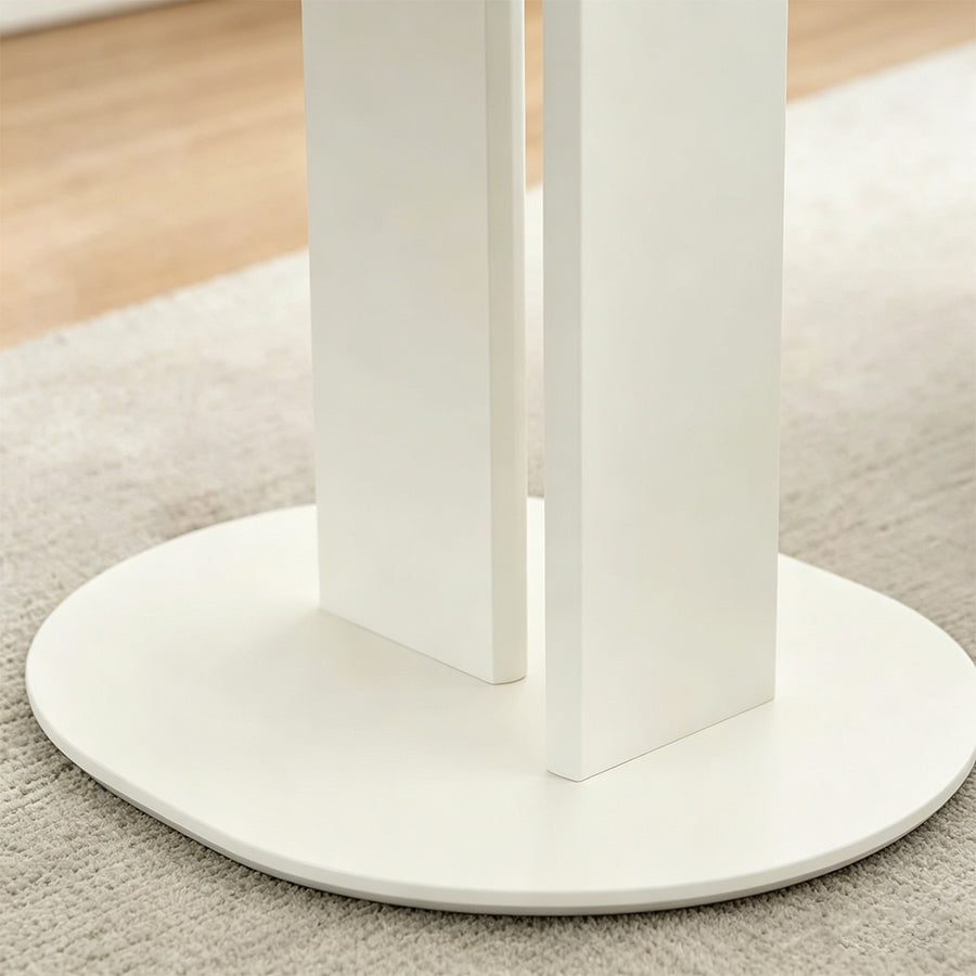 Ebenezer Side Table,  White