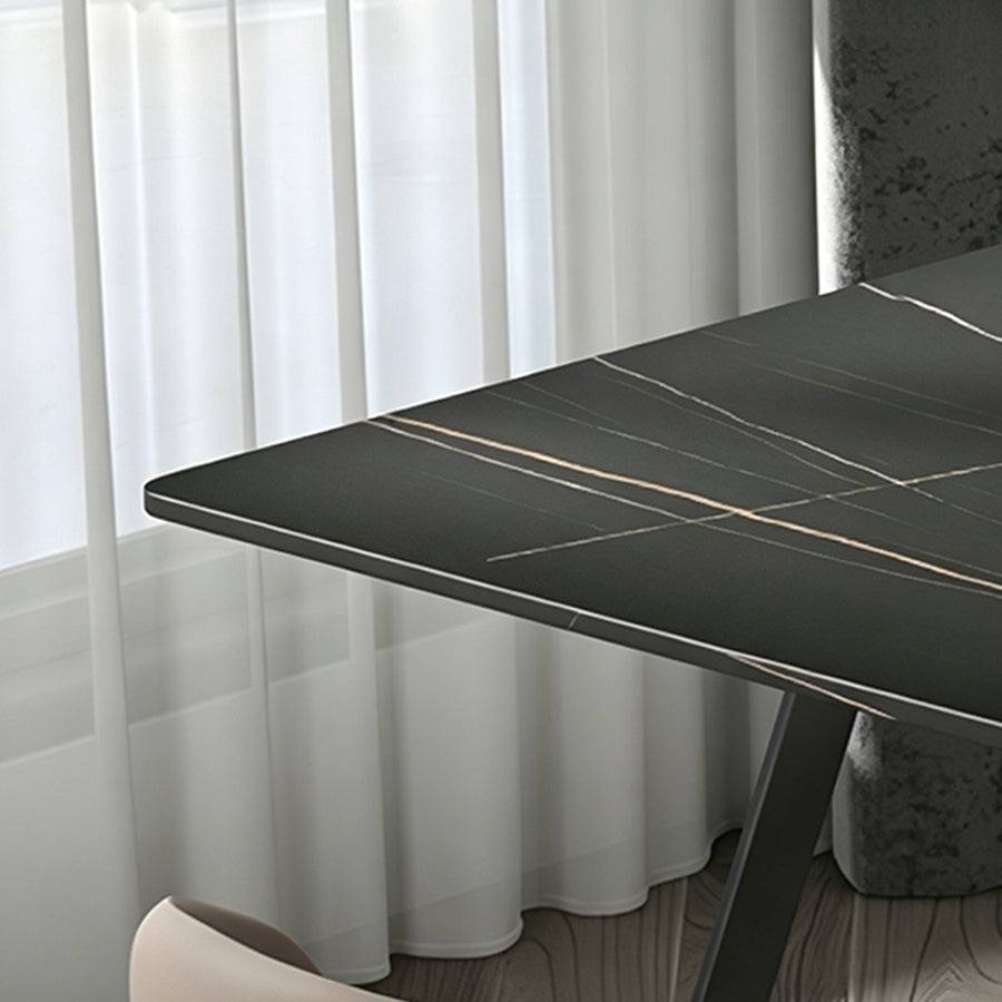 Edmund Office Desk, Sintered Stone