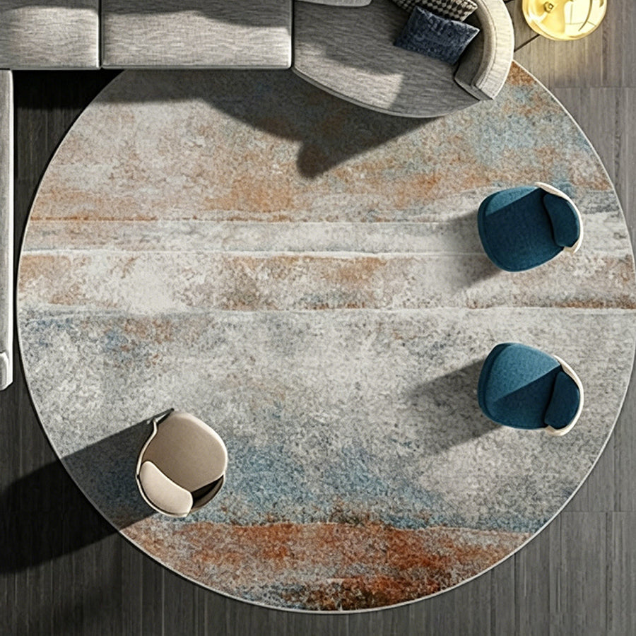 Etaoline Round Living Room Rug, Various Styles Available