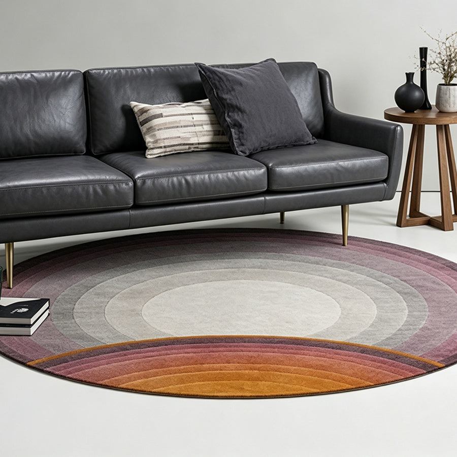 Etaoline Round Living Room Rug, Various Styles Available