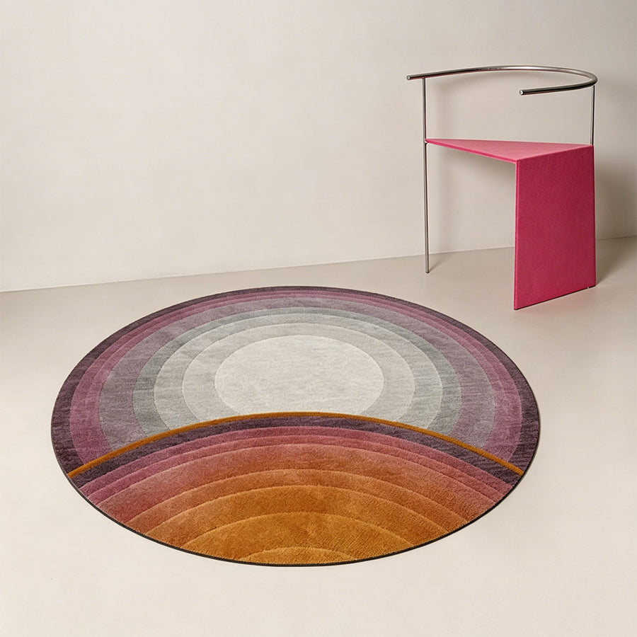 Etaoline Round Living Room Rug, Various Styles Available