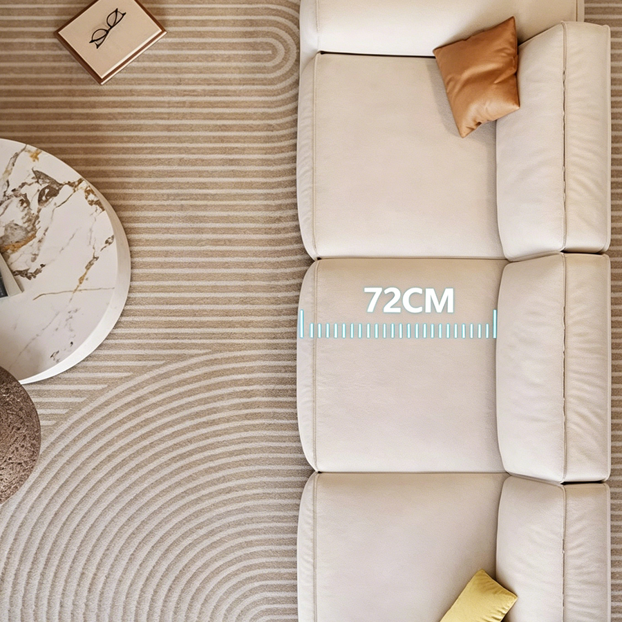 Freya Three Seater Corner Sofa close-up detail and upholstery finish