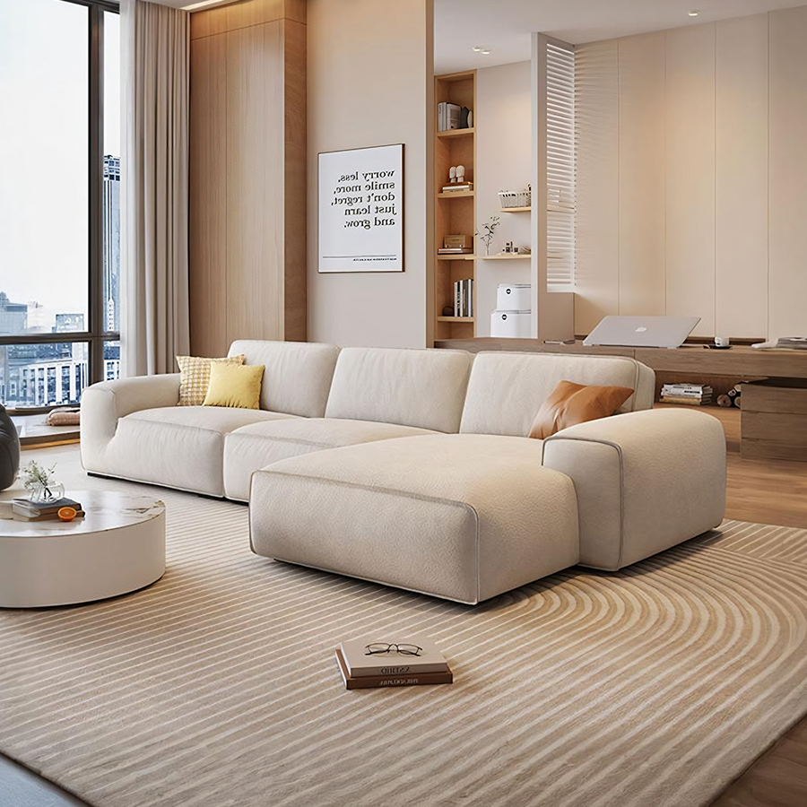 Freya Two Seater, Three Seater, Four Seater Sofa, Suede for modern UK living room