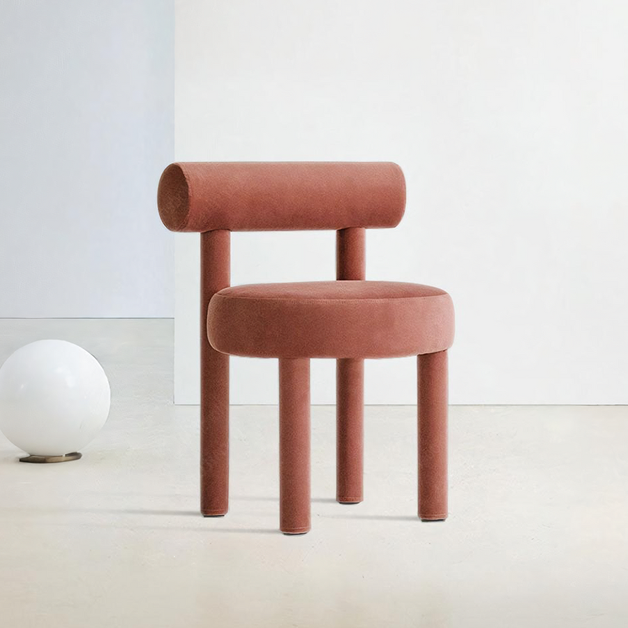 A Set of Two Gareth Dining Chair, Red, Clearance-Ritconcept-Rit Concept
