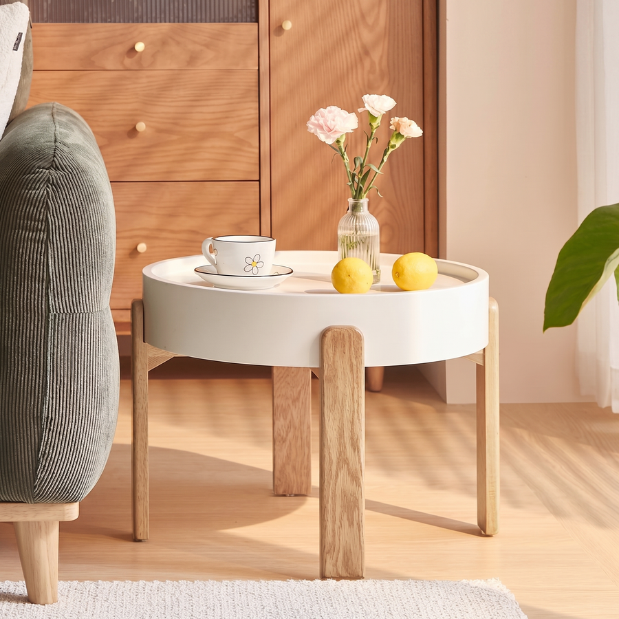 Merle Nesting Coffee Table Set, Wooden