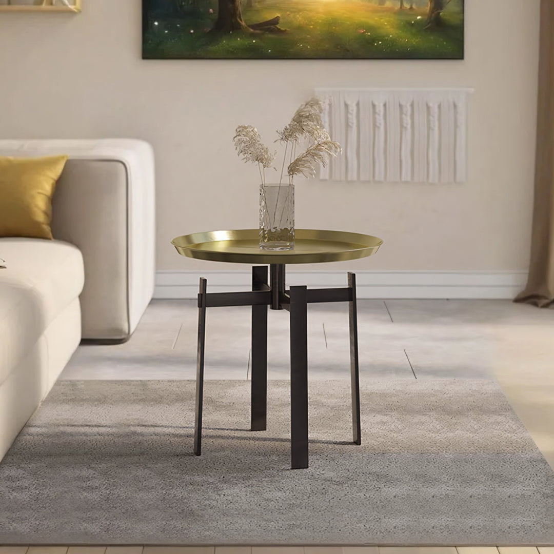 Giles Side Table, Copper Carbon & Metal Copper-Rit Concept-Rit Concept