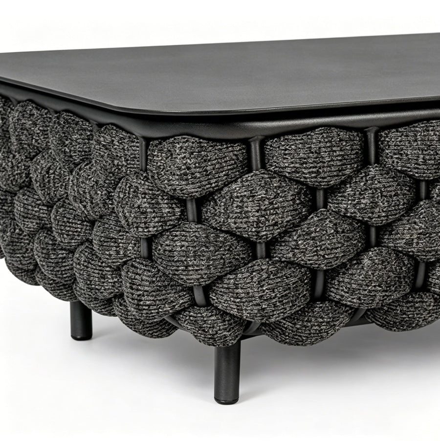 Ginny Rattan Outdoor Sofa Set, Outdoor Furniture styled for for patio