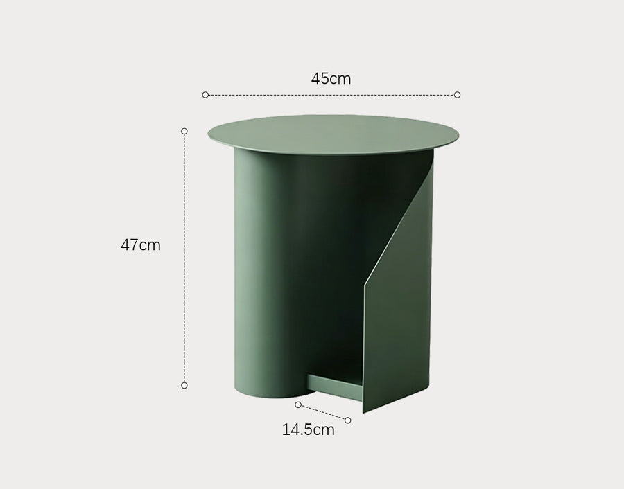 Hector Side Table with Book Storage