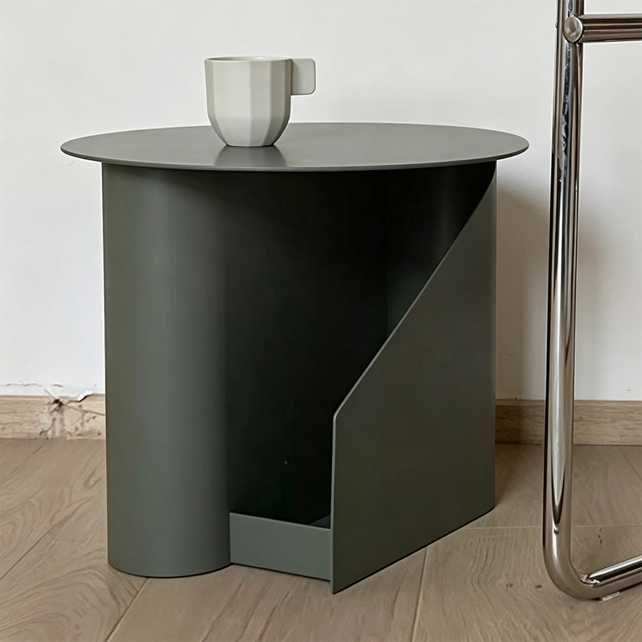 Hector Side Table with Book Storage