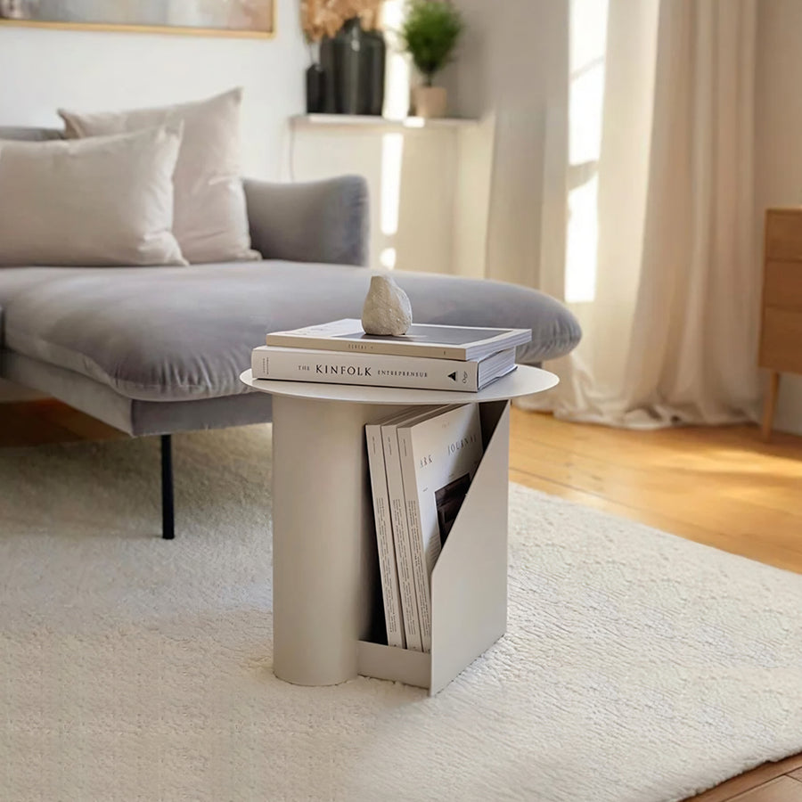 Hector Side Table with Book Storage - hector book side table UK