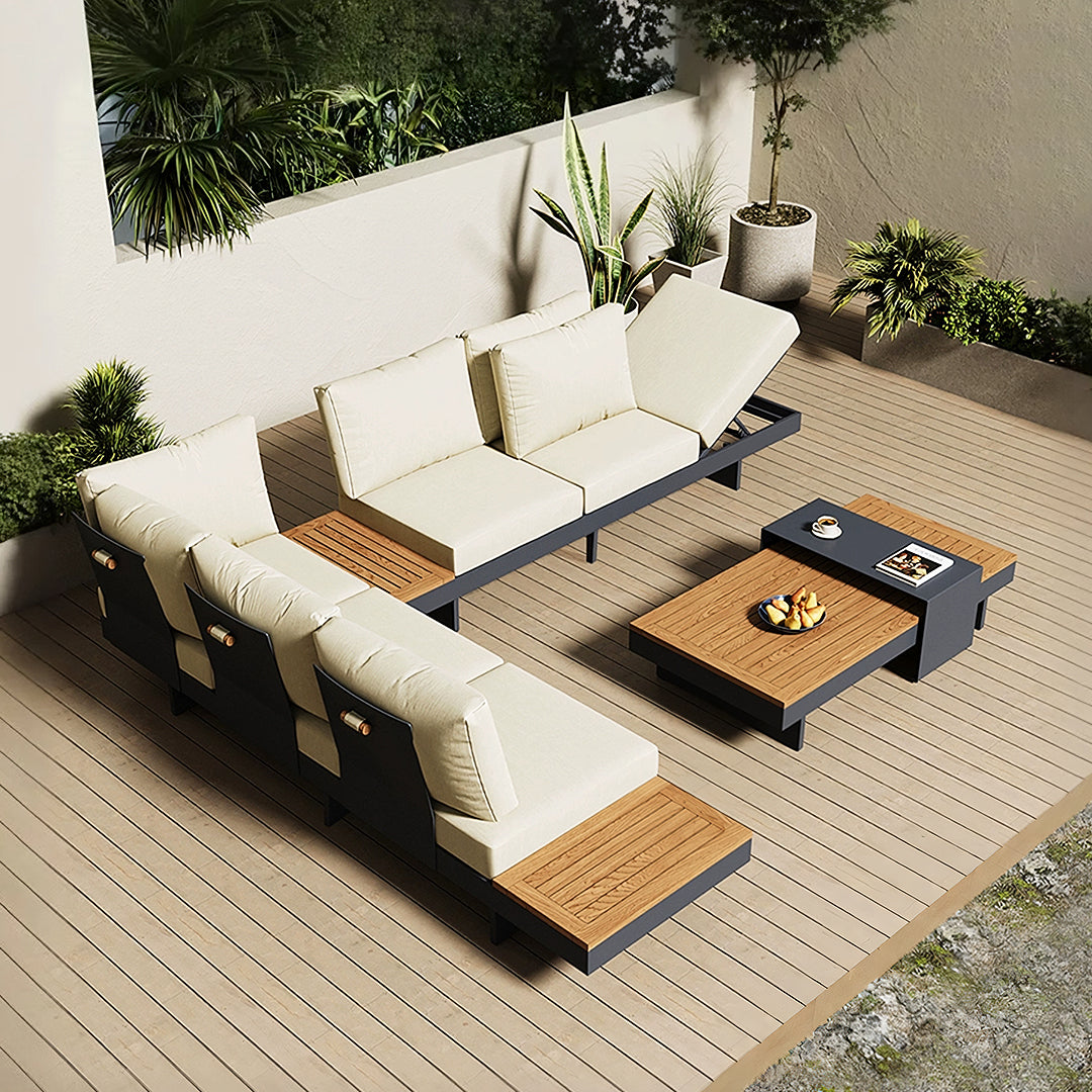 Horace Outdoor Sofa Set, Outdoor Furniture-Rit Concept-Rit Concept