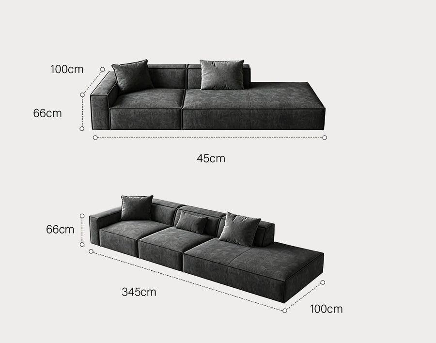 Hoshi HB12 Two Seater, Three Seater Sofa, Leathaire product image 11