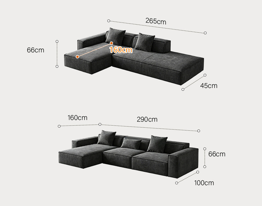 Hoshi HB12 Two Seater, Three Seater Sofa, Leathaire product image 12