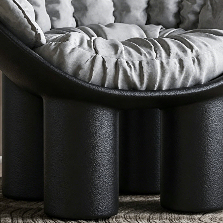 Hulda Armchair With Cushion, Brown styled for scatter cushion for living room