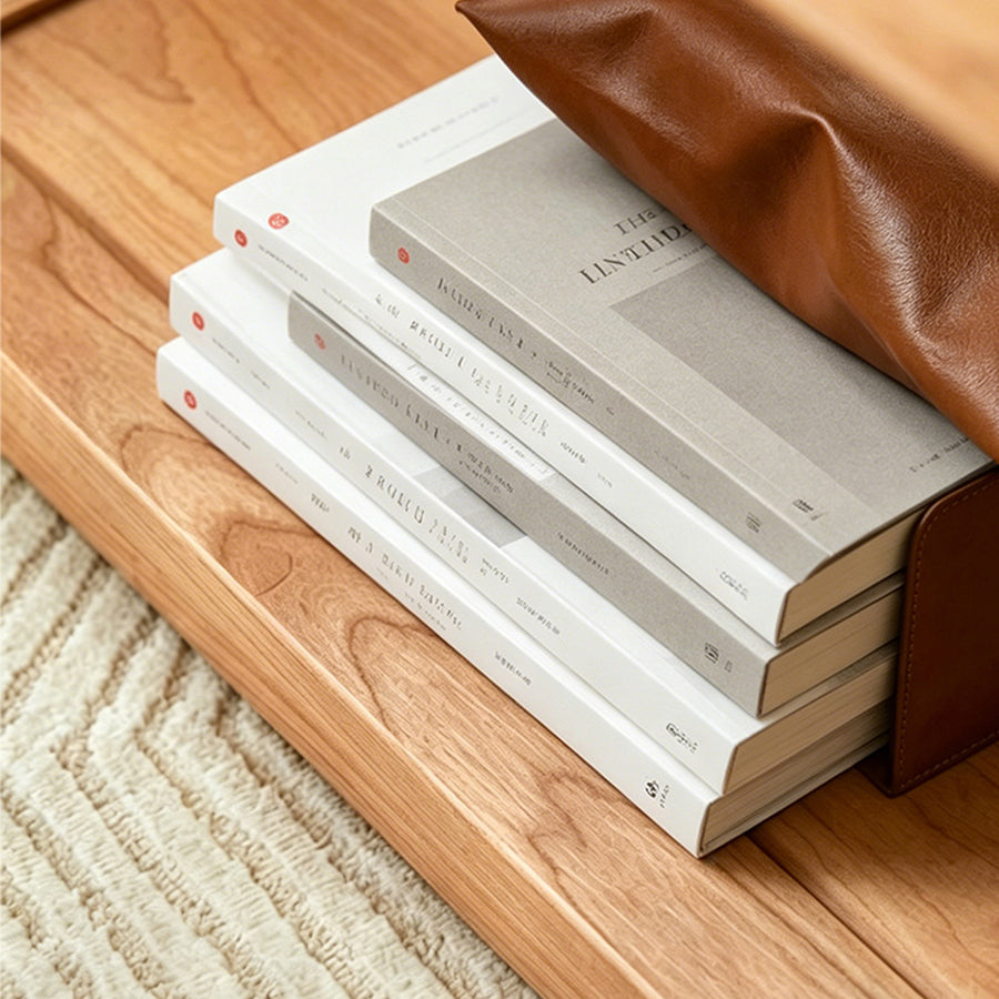Iggy Nesting Wooden Coffee Table Set, Glass & Solid Wood