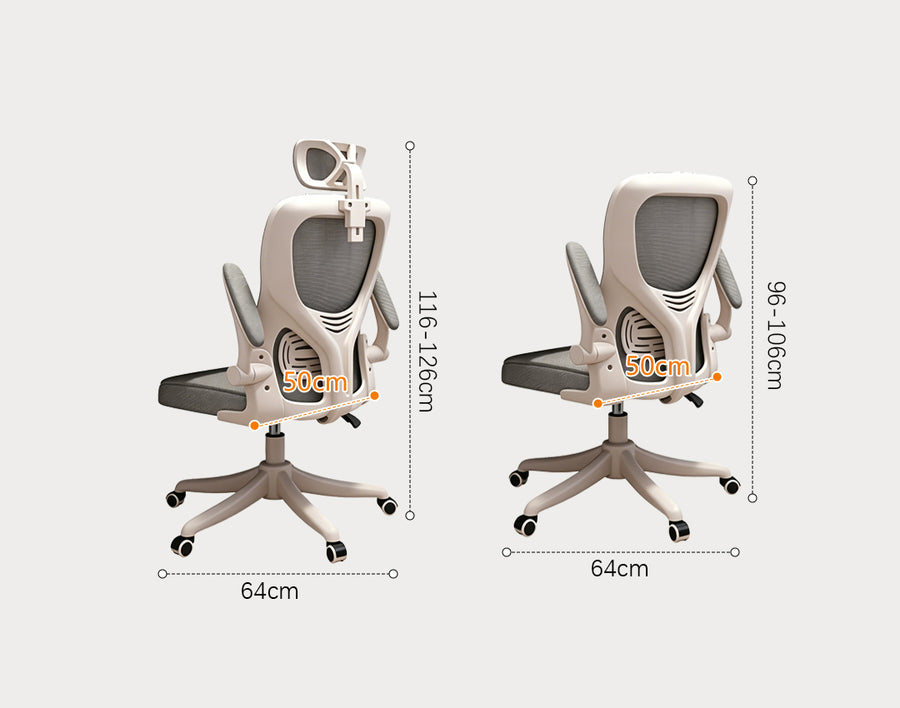Ignatius Office Chair, High Back