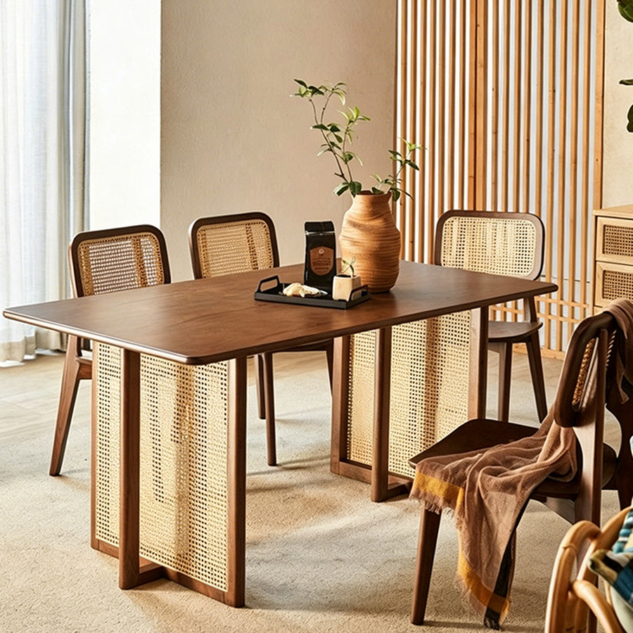 Isla Dining Table front view as a modern dining table